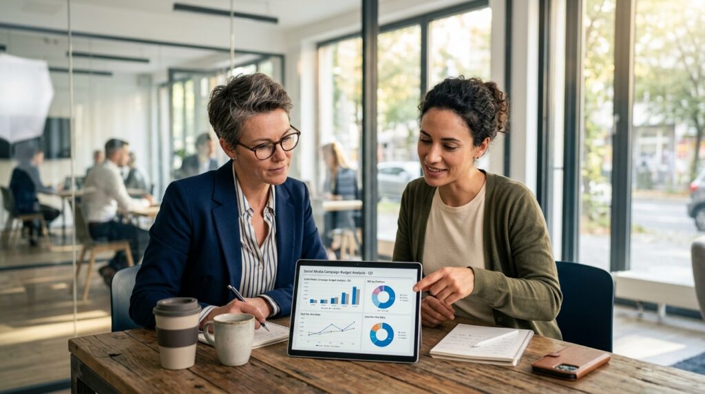 kostet professionelle Social SEO Konzept Darstellung