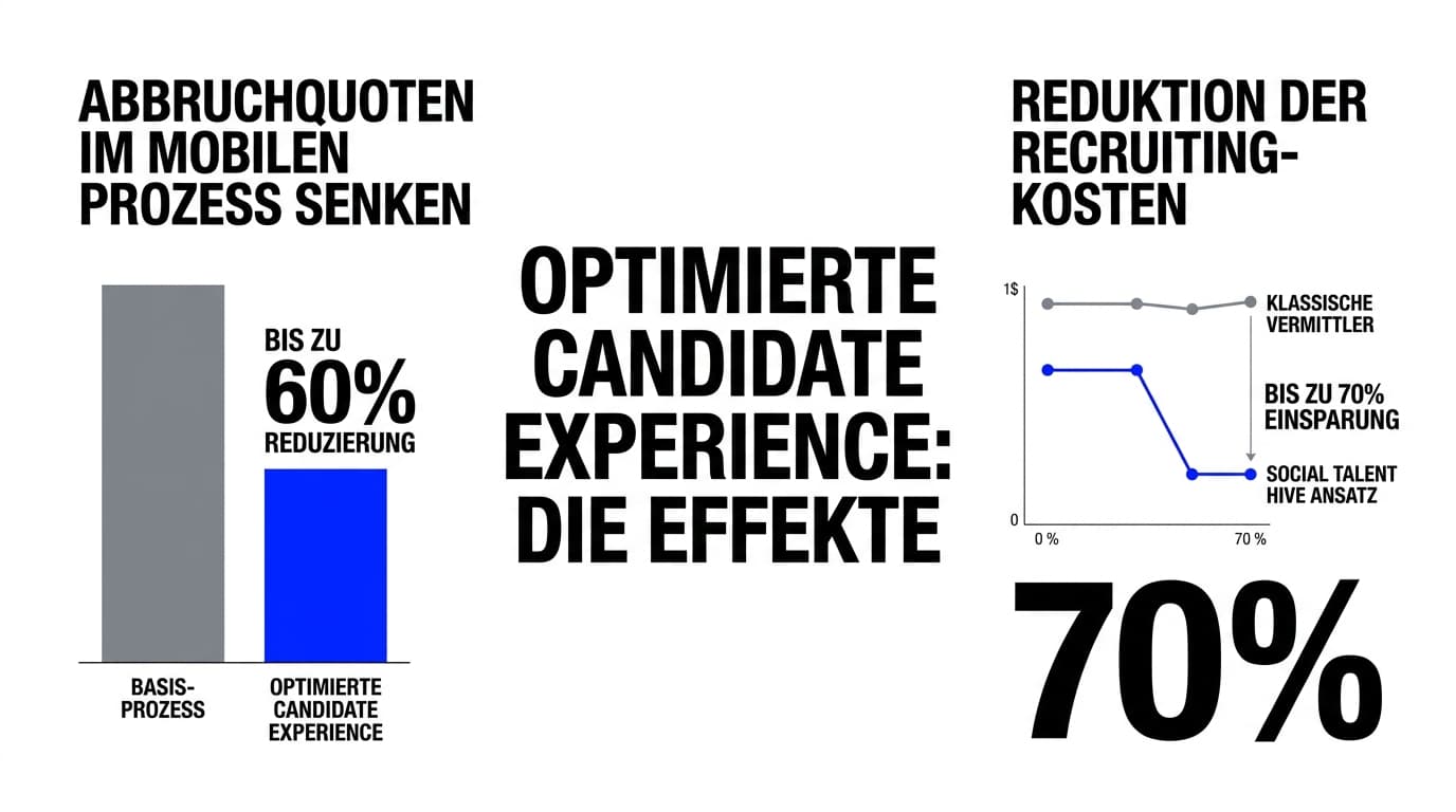 Schaubild: Wie lässt sich die Qualität der eingehenden Social Media Bewerbungen bei konstantem Budget systematisch steigern? – Social Media Recruiting Ads
