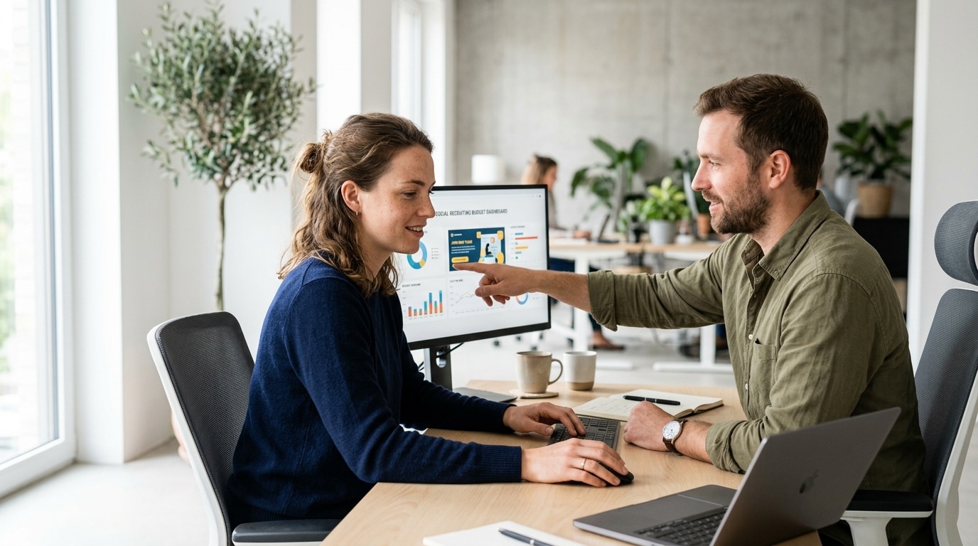 Kosten Social Recruiting Budget Darstellung